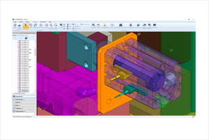 Screenshot des 3D-Analysewerkzeugs Glovius