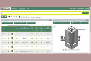 Railbeton 3D CAD Modelle