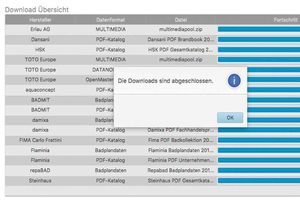 Open Datapool für SHK