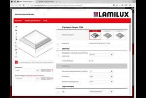 Lamilux schaltet Konfigurator mit BIM-/IFC-Datenexport frei