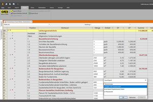 Screenshot California.pro-Excel-Schnittstelle
