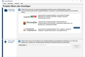  Bietertool für 20 öffentliche Vergabeplattformen