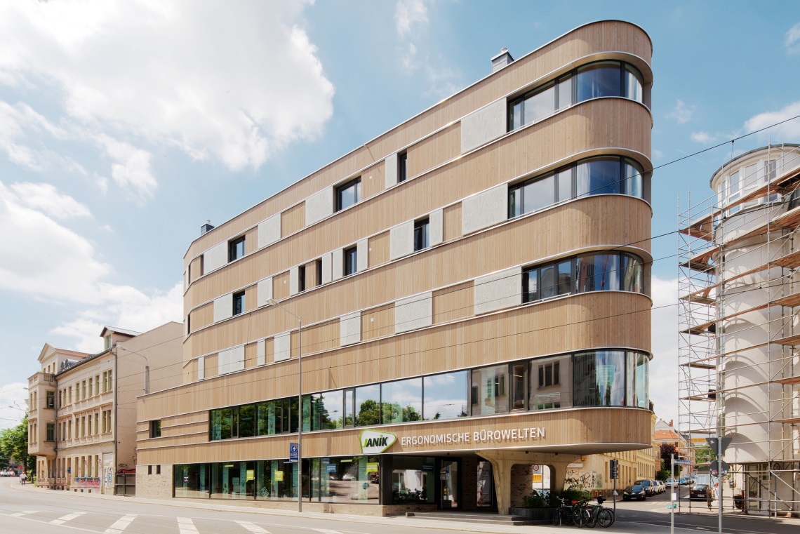 Baugemeinschaft Z8 – Holzhaus Leipzig-Lindenau. 