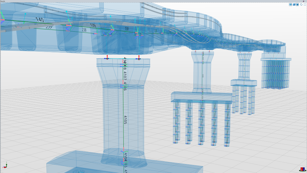 Allplan Bridge 2020 Automatic Derivation of the Analysis Model